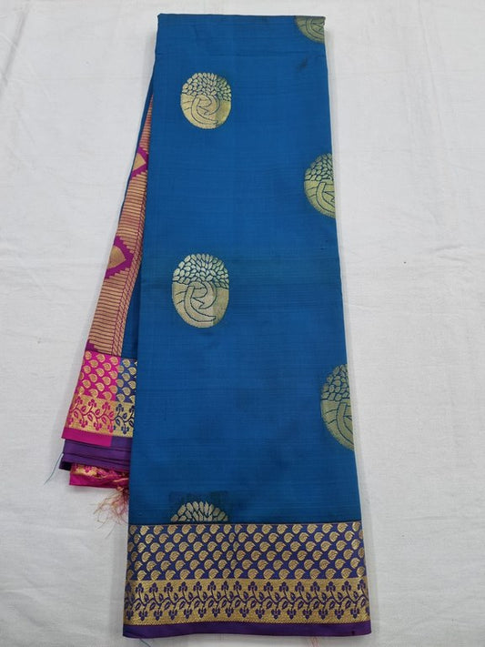 Kanchipuram Blended Fancy Silk Saree 060