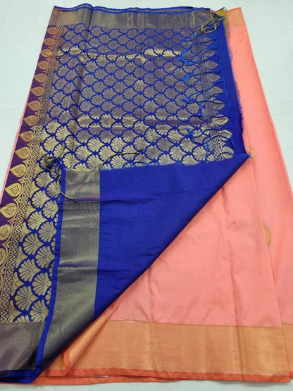 Kanchipuram Blended Fancy Silk Saree 062 – Kanchipuram Lakshaya Silks