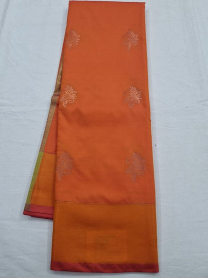 Kanchipuram Blended Fancy Silk Saree 064 – Kanchipuram Lakshaya Silks
