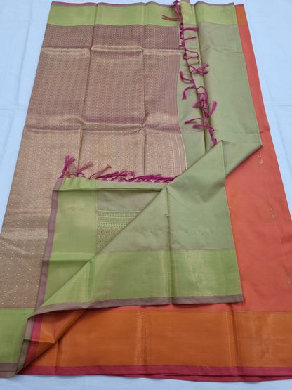 Kanchipuram Blended Fancy Silk Saree 064 – Kanchipuram Lakshaya Silks