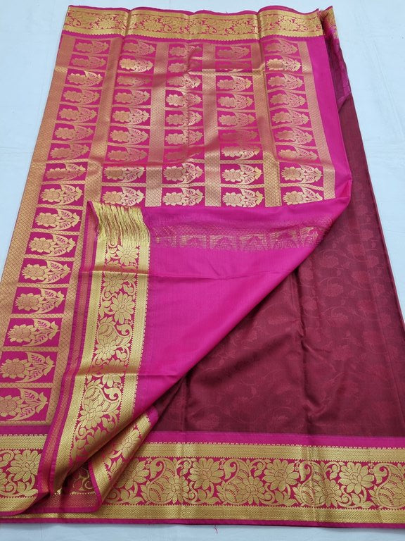 Kanchipuram Blended Fancy Silk Saree 065