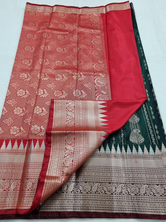 Kanchipuram Blended Fancy Silk Saree 066