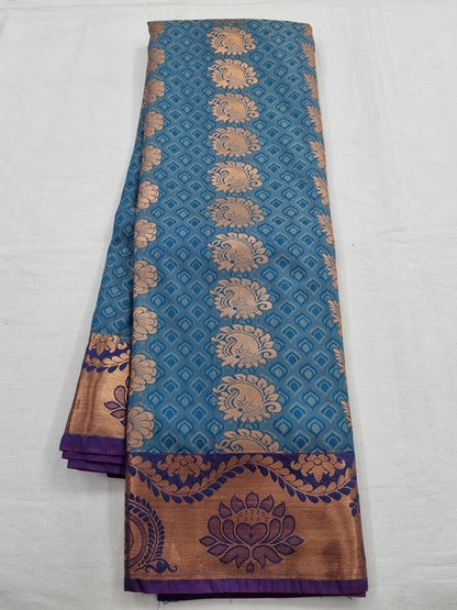 Kanchipuram Blended Fancy Silk Saree 068 – Kanchipuram Lakshaya Silks