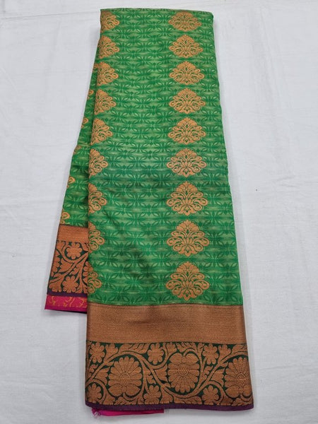 Kanchipuram Blended Fancy Silk Saree 074