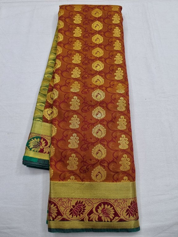 Kanchipuram Blended Fancy Silk Saree 080