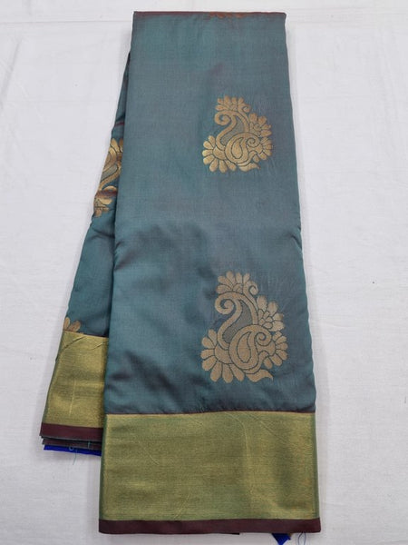Kanchipuram Blended Fancy Silk Saree 086