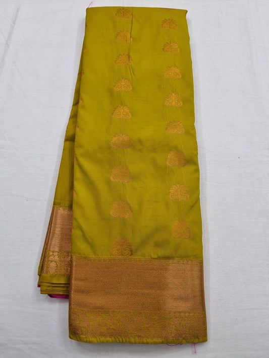 Kanchipuram Blended Fancy Silk Saree 094