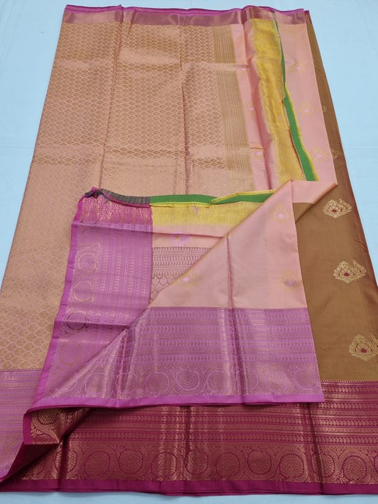 Kanchipuram Blended Fancy Silk Saree 097