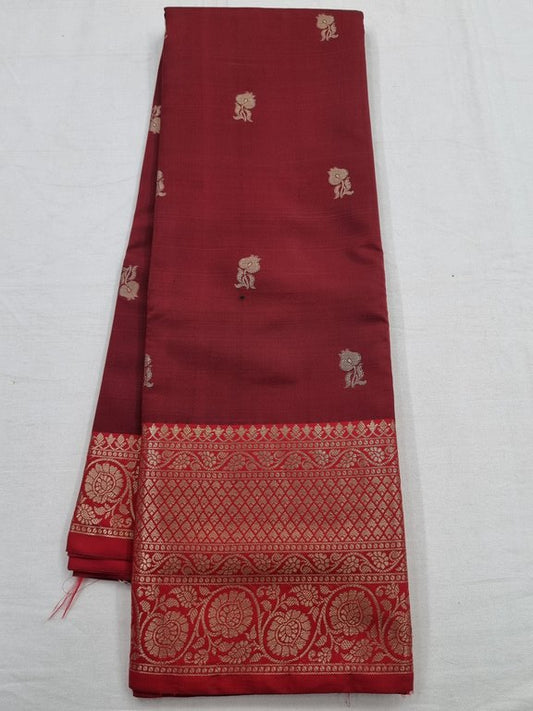 Kanchipuram Blended Fancy Silk Saree 100