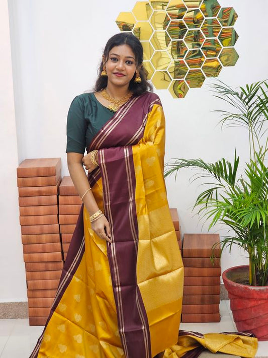 Kanchipuram Blended Soft Silk Saree 676