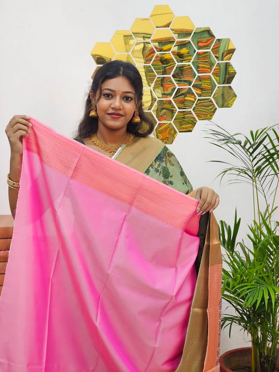 Kanchipuram Blended Trendy Soft Silk Saree 663