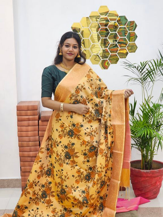Kanchipuram Blended Trendy Soft Silk Saree 652
