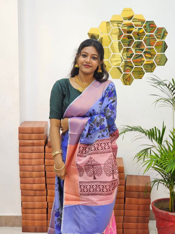 Kanchipuram Blended Trendy Soft Silk Saree 662