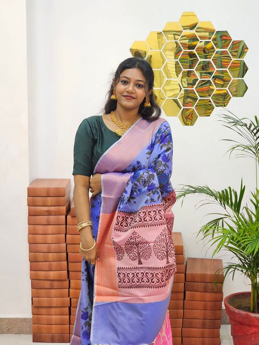 Kanchipuram Blended Trendy Soft Silk Saree 662