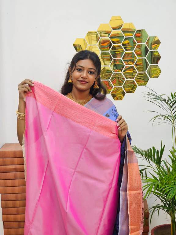 Kanchipuram Blended Trendy Soft Silk Saree 662