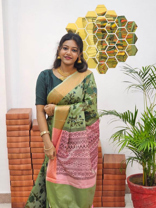 Kanchipuram Blended Trendy Soft Silk Saree 658