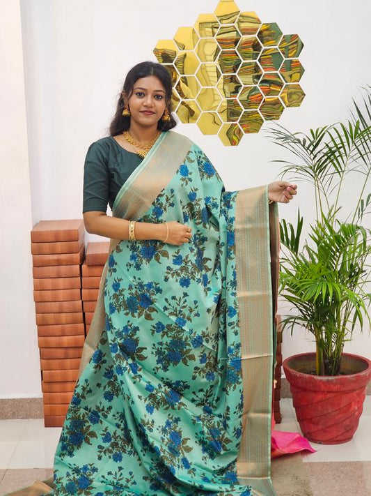 Kanchipuram Blended Trendy Soft Silk Saree 656
