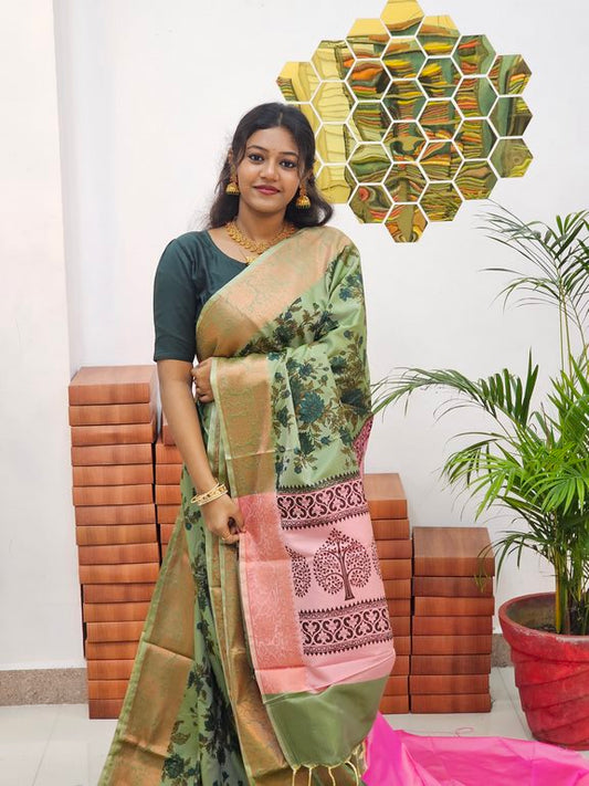 Kanchipuram Blended Trendy Soft Silk Saree 655