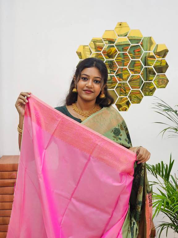 Kanchipuram Blended Trendy Soft Silk Saree 655