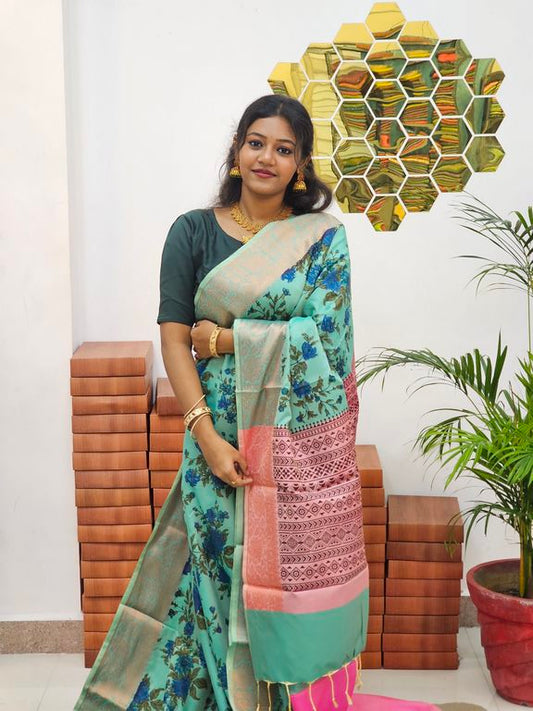 Kanchipuram Blended Trendy Soft Silk Saree 648