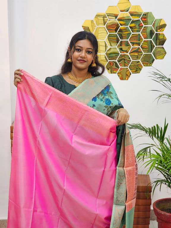 Kanchipuram Blended Trendy Soft Silk Saree 648