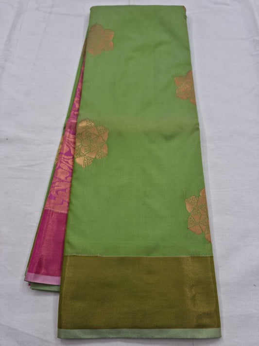 Kanchipuram Blended Fancy Silk Saree 101
