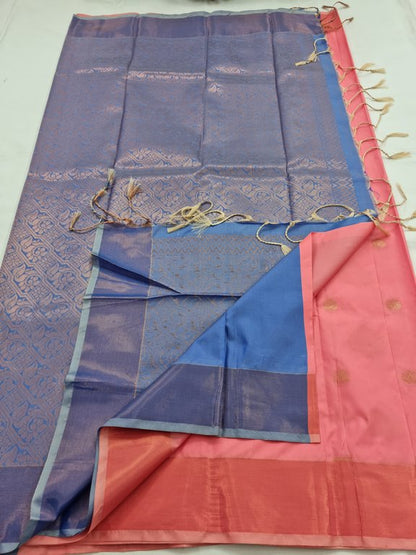 Kanchipuram Blended Fancy Silk Saree 102 – Kanchipuram Lakshaya Silks