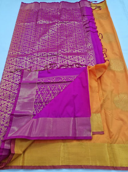 Kanchipuram Blended Fancy Silk Saree 103 – Kanchipuram Lakshaya Silks
