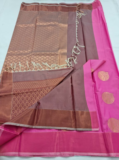Kanchipuram Blended Fancy Silk Saree 104 – Kanchipuram Lakshaya Silks