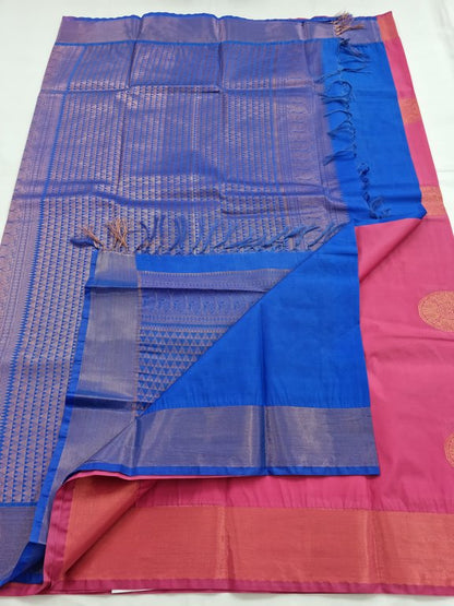 Kanchipuram Blended Fancy Silk Saree 107 – Kanchipuram Lakshaya Silks