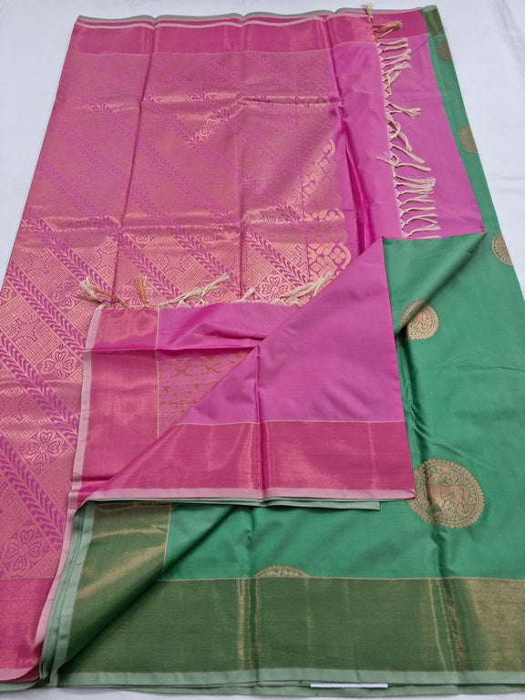 Kanchipuram Blended Fancy Silk Saree 108