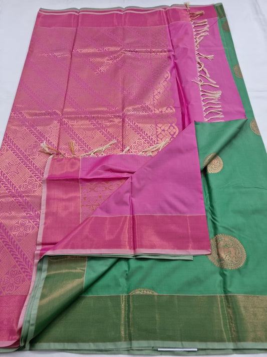 Kanchipuram Blended Fancy Silk Saree 108