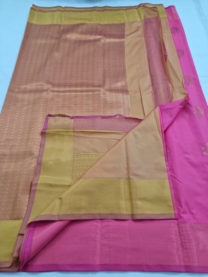 Kanchipuram Blended Fancy Silk Saree 110 – Kanchipuram Lakshaya Silks