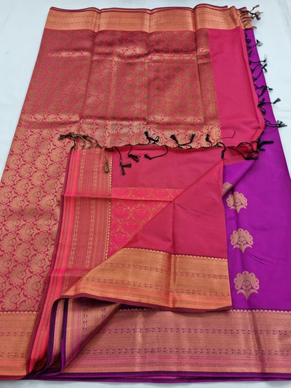 Kanchipuram Blended Fancy Silk Saree 112 – Kanchipuram Lakshaya Silks