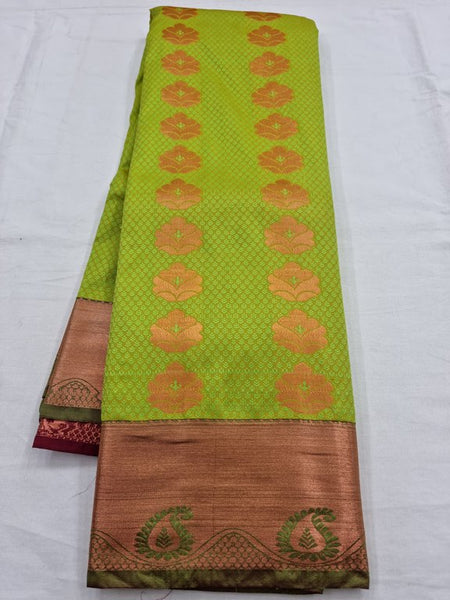 Kanchipuram Blended Fancy Silk Saree 113