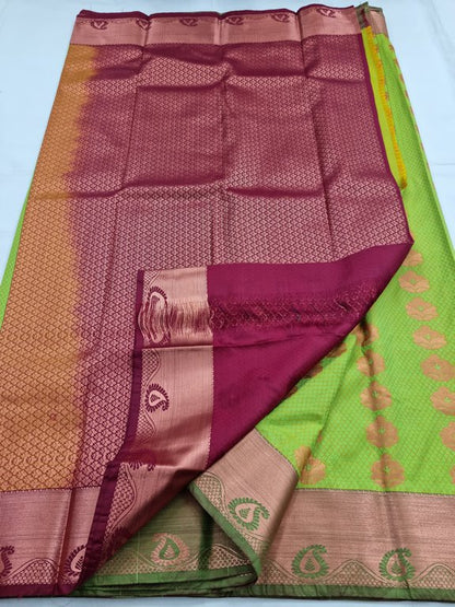 Kanchipuram Blended Fancy Silk Saree 113 – Kanchipuram Lakshaya Silks