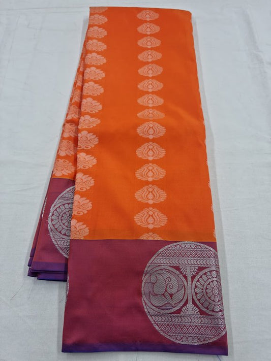 Kanchipuram Blended Fancy Silk Saree 116