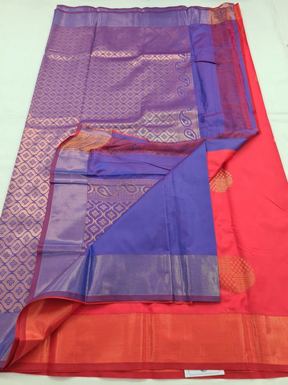 Kanchipuram Blended Fancy Silk Saree 118 – Kanchipuram Lakshaya Silks