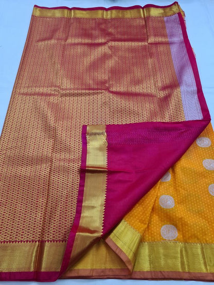 Kanchipuram Blended Fancy Silk Saree 119 – Kanchipuram Lakshaya Silks