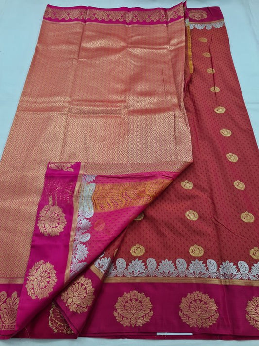 Kanchipuram Blended Fancy Silk Saree 120