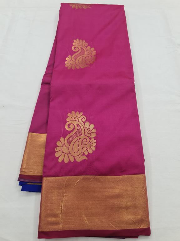 Kanchipuram Blended Fancy Silk Saree 122