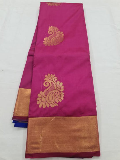 Kanchipuram Blended Fancy Silk Saree 122 – Kanchipuram Lakshaya Silks