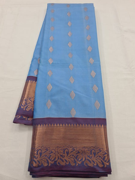 Kanchipuram Blended Fancy Silk Saree 123