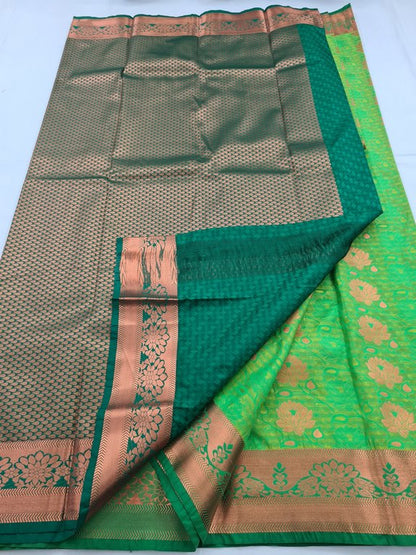 Kanchipuram Blended Fancy Silk Saree 126 – Kanchipuram Lakshaya Silks