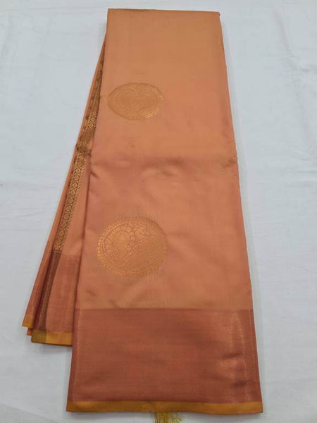 Kanchipuram Blended Fancy Silk Saree 127