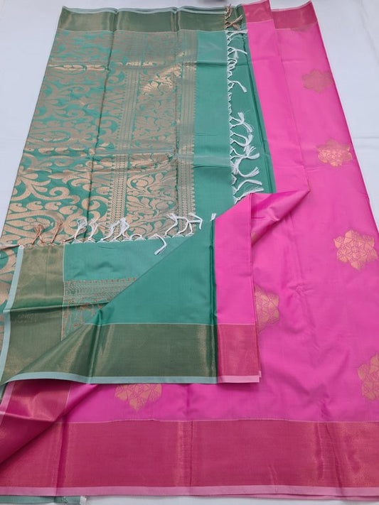 Kanchipuram Blended Fancy Silk Saree 128