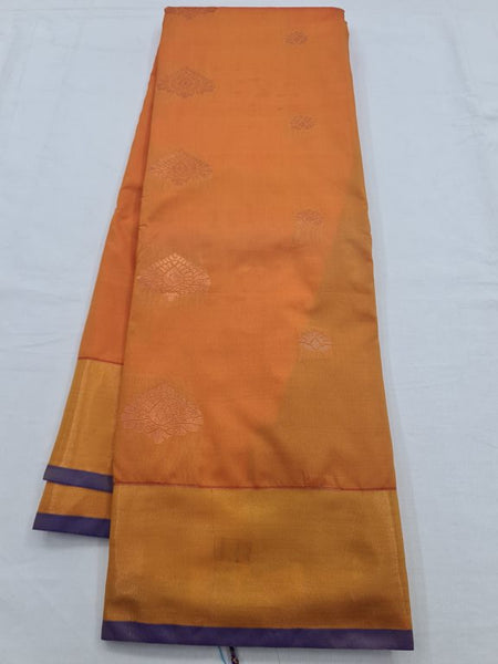 Kanchipuram Blended Fancy Silk Saree 129