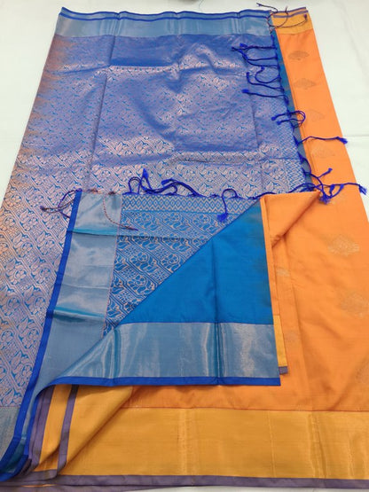 Kanchipuram Blended Fancy Silk Saree 129 – Kanchipuram Lakshaya Silks