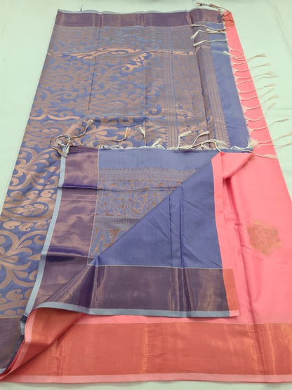 Kanchipuram Blended Fancy Silk Saree 132 – Kanchipuram Lakshaya Silks