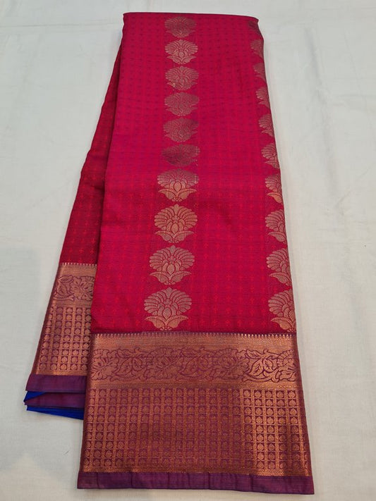 Kanchipuram Blended Fancy Silk Saree 143